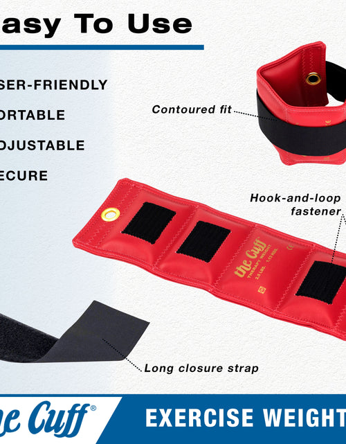 Load image into Gallery viewer, Original Adjustable Ankle and Wrist Weight for Yoga, Dance, Running, Cardio, Aerobics, Toning, and Physical Therapy. 10 Lb - Brown
