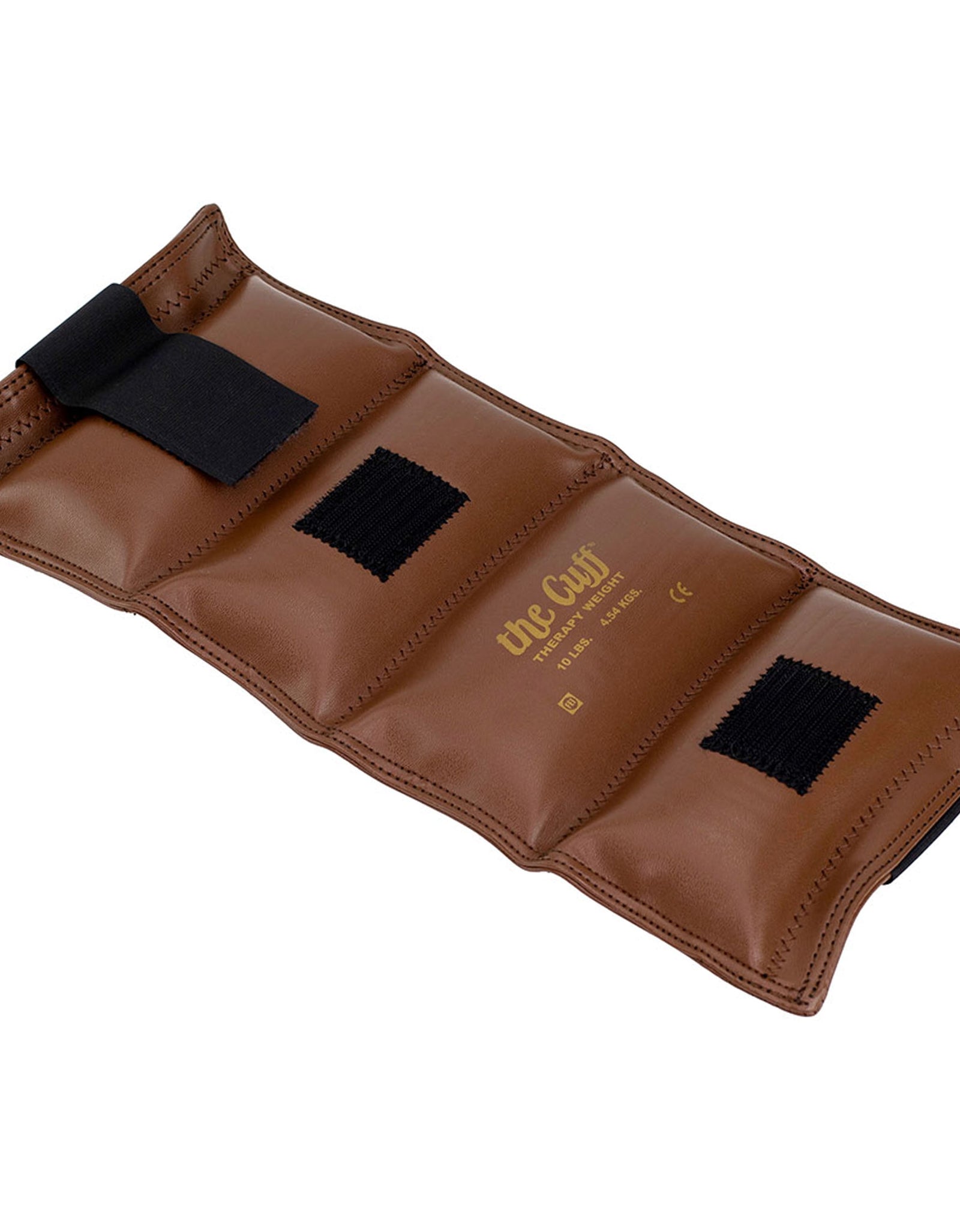 Original Adjustable Ankle and Wrist Weight for Yoga, Dance, Running, Cardio, Aerobics, Toning, and Physical Therapy. 10 Lb - Brown