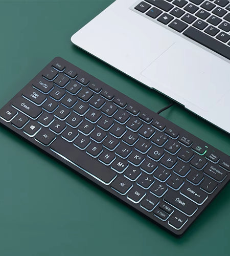 Portable Wired Keyboard Laptop Mini Keyboard Computer External Keyboard Computer Accessories