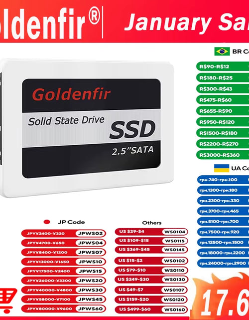 Load image into Gallery viewer, Hard Drive Disk 128GB 256GB 360GB 480GB 180GB 2.5 Ssd 2TB 1TB Ssd Disk for Laptop Desktop 240GB 120GB
