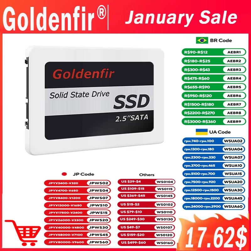 Hard Drive Disk 128GB 256GB 360GB 480GB 180GB 2.5 Ssd 2TB 1TB Ssd Disk for Laptop Desktop 240GB 120GB