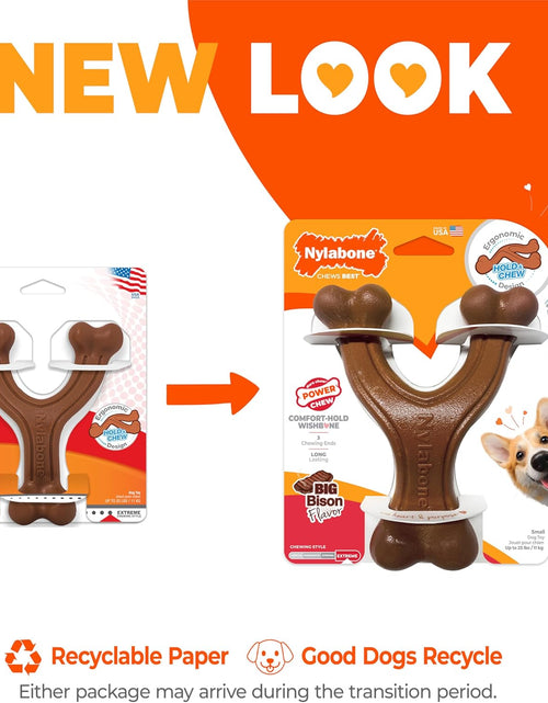Load image into Gallery viewer, Wishbone Dog Chew Toys for Adult Dogs and Puppies
