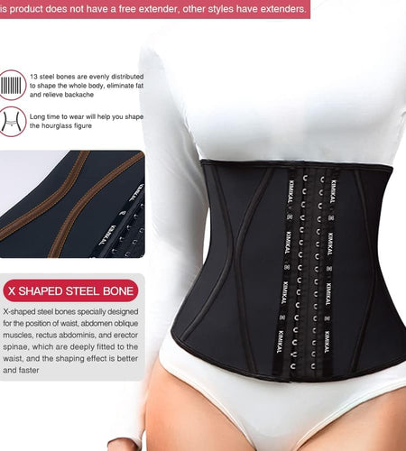 Waist Trainer for Women under Clothe Tummy Control Shapewear Long Torso Sport Corset Belt